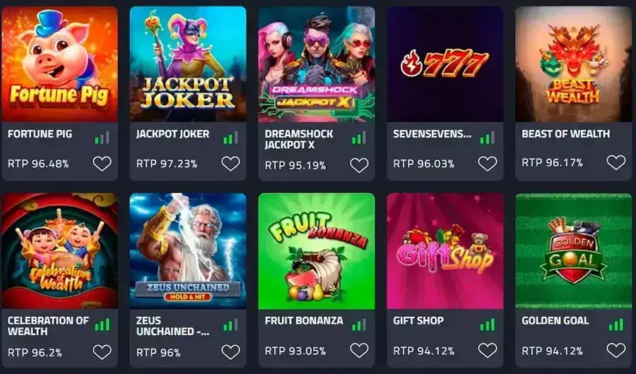 mBit Casino Képernyőkép 2